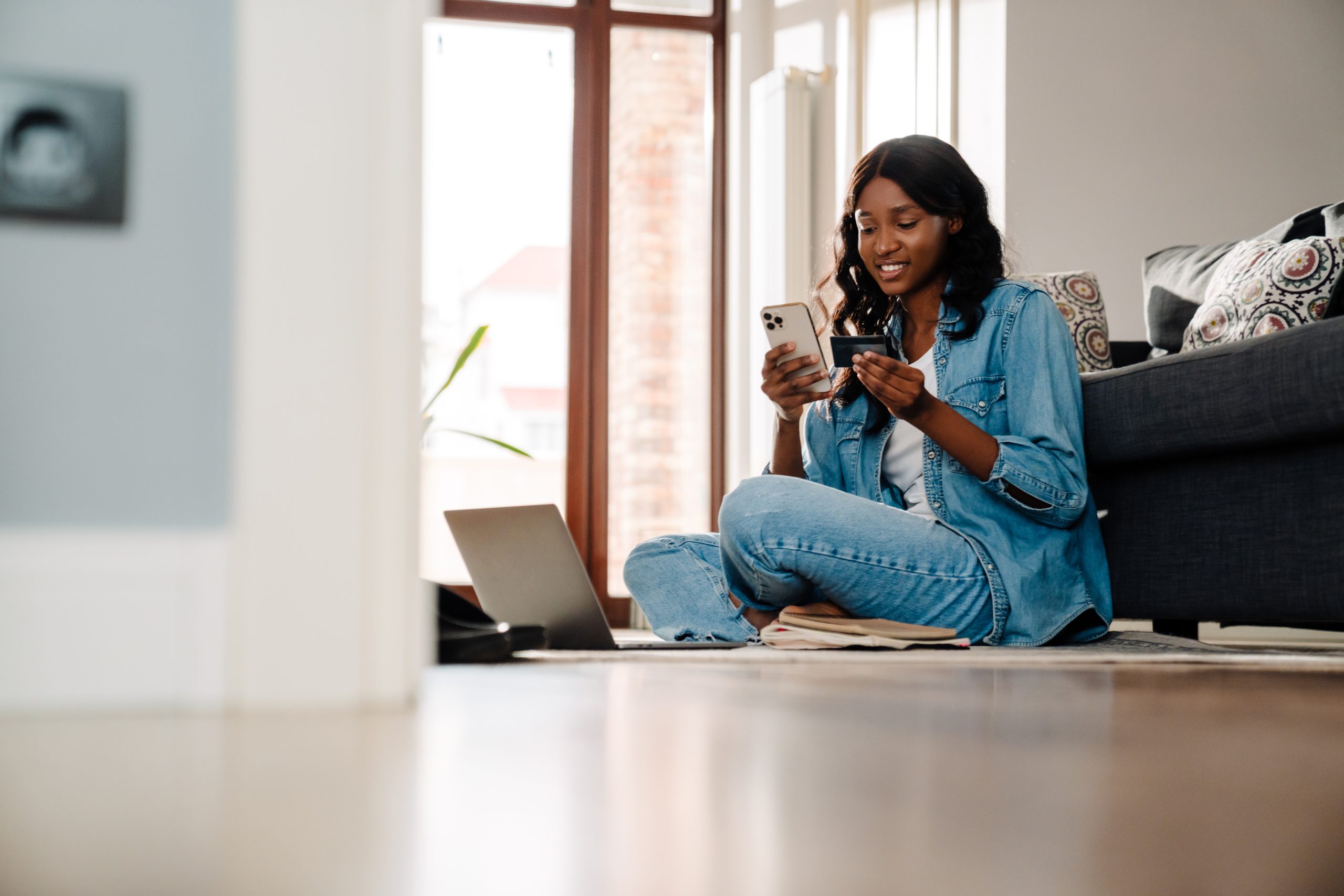 Zoom Fibre | Woman Shopping Online At Home With Mobile Device 2026 01 08 07 54 20 UtcAuto Draft